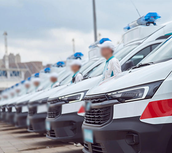 上犹县服务车队展示